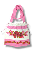 Linen Crossbody Tote - Upcycle!