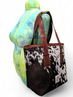 Extra Large Hair-on Hide Tote